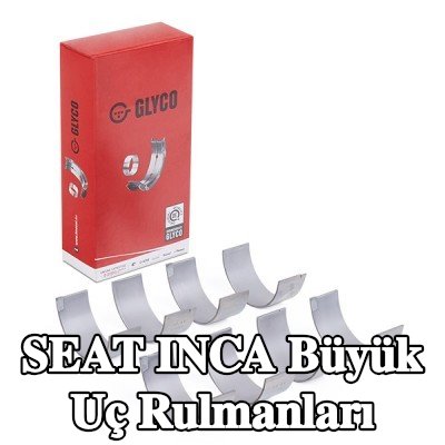 GLYCO Bronz kaplı çelik sırtlı büyük uç rulmanları — SEAT Inca