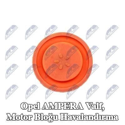 NTY Valf, conta/sızdırmazlık elemanlı motor bloğu havalandırma borusu — Opel Ampera
