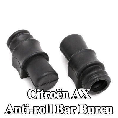 FEBI BILSTEIN Ön aks stabilizatör çubuğu burcu, dış, 19mm, Kauçuk — Citroën Ax