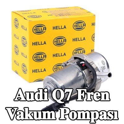 HELLA Sönümlemeli fren vakum pompası — 2008 Audi Q7