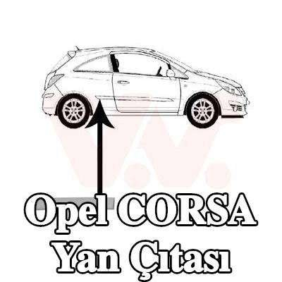 VAN WEZEL Yan çıtası — Opel Corsa