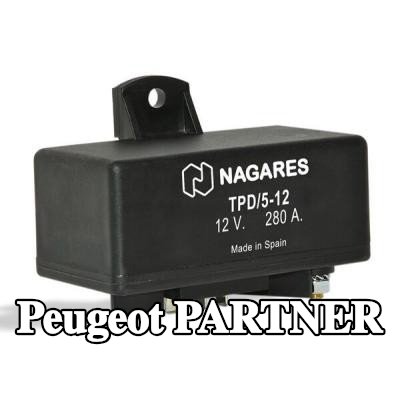 MAHLE وحدة التحكم في شمعة التسخين مع حامل — 1997 Peugeot Partner