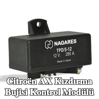 MAHLE Tutuculu kızdırma bujisi kontrol modülü — Citroën Ax