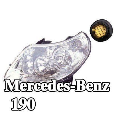 ALKAR غطاء مرآة الجناح — Mercedes-Benz 190