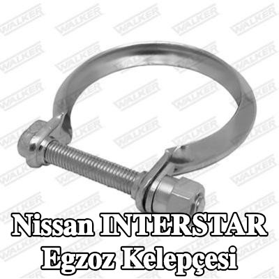 WALKER Egzoz kelepçesi — Nissan Interstar