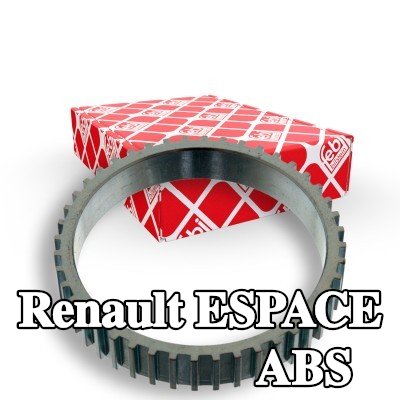 FEBI BILSTEIN حلقة مستشعر ABS للمحور الأمامي الأيسر, المحور الأمامي الأيمن — 2002 Renault Espace