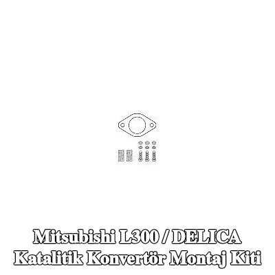 HJS Katalitik konvertör montaj kiti — Mitsubishi L300 / Delica