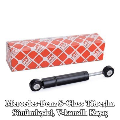 FEBI BILSTEIN Titreşim Sönümleyici, V-kanallı kayış — 1990 Mercedes-Benz S-Class