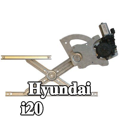 VALEO مُحرك نافذة أمامي أيسر, كهربائي, مع محرك كهربائي — 2012 Hyundai i20