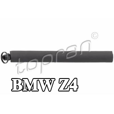 TOPRAN الجزء السفلي من أنبوب تنفيس غطاء الكرسي الهزاز, من كتلة الأسطوانات إلى فاصل الزيت, مع قارنة سريعة, مع خرطوم حماية — 2002 BMW Z4