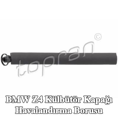 TOPRAN Külbütör kapağı havalandırma borusu Alt, silindir bloğundan yağ ayırıcısına, hızlı bağlantı elemanlı, koruma hortumlu — 2002 BMW Z4