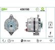 VALEO Alternatör YENİDEN ÜRETİLMİŞ PREMIUM, 55A — Opel Kadett (1)