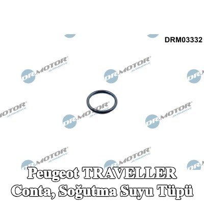 DR.MOTOR AUTOMOTIVE Conta, soğutma suyu tüpü — Peugeot Traveller