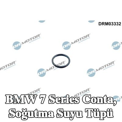 DR.MOTOR AUTOMOTIVE Conta, soğutma suyu tüpü — BMW 7 Series