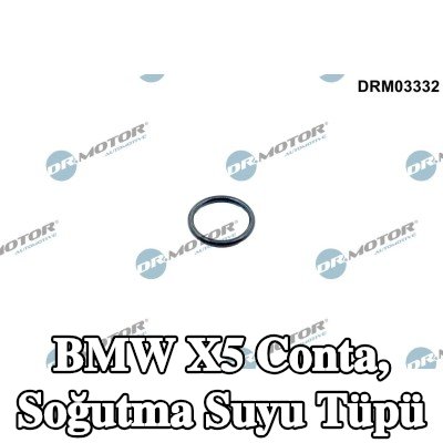 DR.MOTOR AUTOMOTIVE Conta, soğutma suyu tüpü — BMW X5