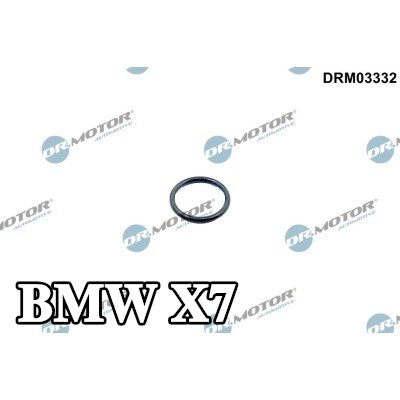 DR.MOTOR AUTOMOTIVE حشية مانعة للتسرب، أنبوب سائل التبريد — BMW X7
