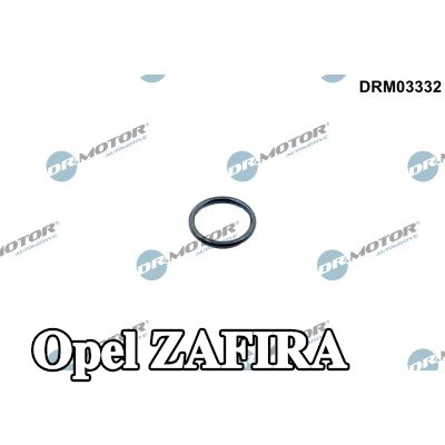 DR.MOTOR AUTOMOTIVE حشية مانعة للتسرب، أنبوب سائل التبريد — Opel Zafira