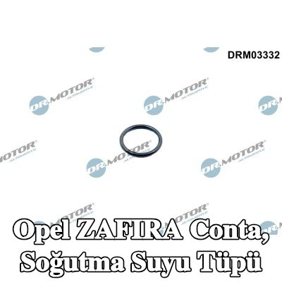 DR.MOTOR AUTOMOTIVE Conta, soğutma suyu tüpü — Opel Zafira
