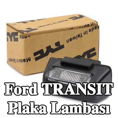 TYC Her iki tarafta plaka lambası, ampul ile — 2002 Ford Transit