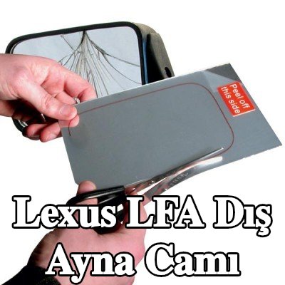 CARPOINT Dış ayna camı — Lexus Lfa