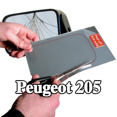 CARPOINT زجاج المرآة الجانبية — Peugeot 205