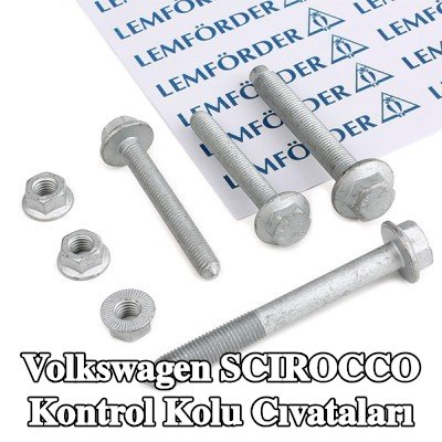 LEMFÖRDER Kontrol kolu cıvataları Ön Aks, her iki taraf — Volkswagen Scirocco