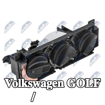 NTY عنصر التحكم، التدفئة / التهوية — 1995 Volkswagen Golf