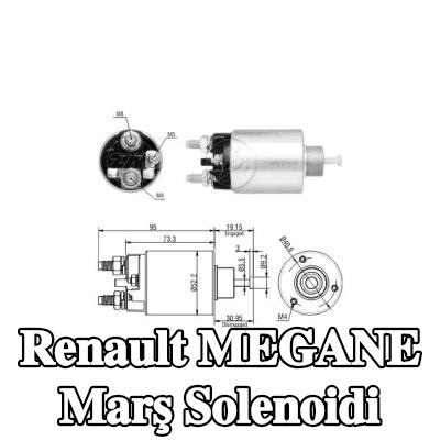 ERA Marş solenoidi — 2012 Renault Megane