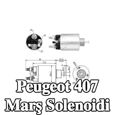 ERA Marş solenoidi — Peugeot 407