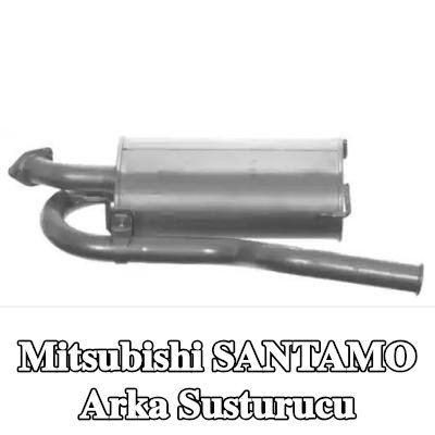 VEGAZ Arka susturucu 830, 900mm — Mitsubishi Santamo
