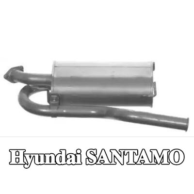 VEGAZ كاتم الصوت الخلفي 830, 900mm — Hyundai Santamo