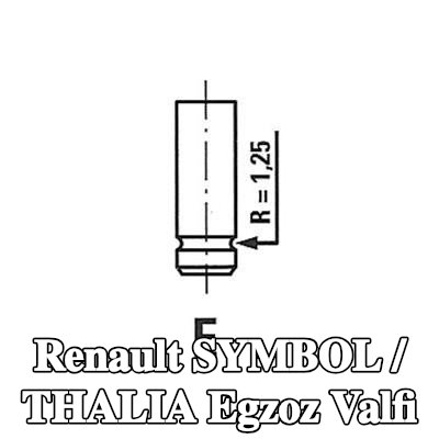 FRECCIA Egzoz valfi — 1998 Renault Symbol / Thalia