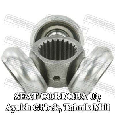 FEBEST Üç ayaklı göbek, tahrik mili — SEAT Cordoba
