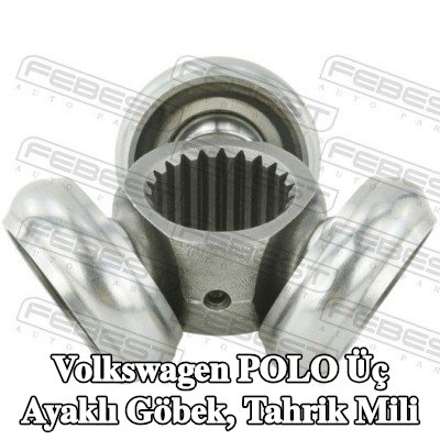 FEBEST Üç ayaklı göbek, tahrik mili — Volkswagen Polo