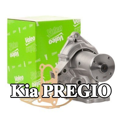 VALEO مضخة مياه مع غطاء, مع حشيات/مانعات تسرب — Kia Pregio