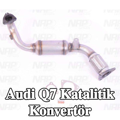 NAP carparts Sabitleme/montaj malzemesi dahil katalitik konvertör — 2010 Audi Q7
