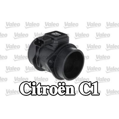 VALEO مستشعر تدفق الهواء الكلي 12V, مع مستشعر درجة حرارة الهواء المدمج — Citroën C1