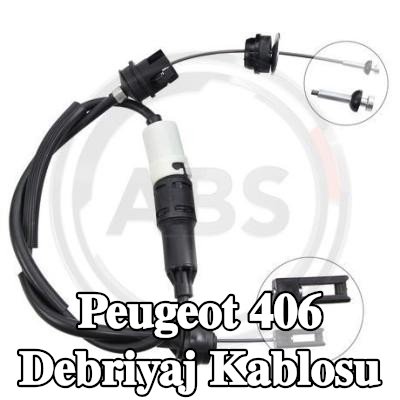 A.B.S. Debriyaj kablosu — Peugeot 406