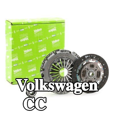 VALEO مجموعة القابض KIT3P مع قابض عالي الكفاءة, لا حاجة لأدوات خاصة للتركيب, مع محمل تحرير القابض — Volkswagen Cc