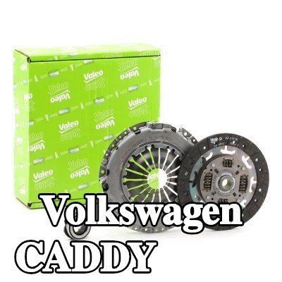 VALEO مجموعة القابض KIT3P مع قابض عالي الكفاءة, لا حاجة لأدوات خاصة للتركيب, مع محمل تحرير القابض — 2016 Volkswagen Caddy