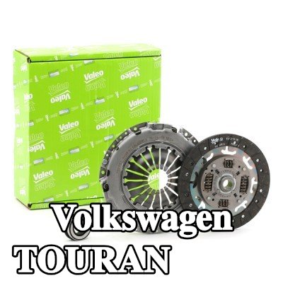 VALEO مجموعة القابض KIT3P مع قابض عالي الكفاءة, لا حاجة لأدوات خاصة للتركيب, مع محمل تحرير القابض — 2008 Volkswagen Touran