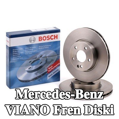 BOSCH Fren diski Dış Çap: 300mm, Havalandırmalı, Yağlanmış — Mercedes-Benz Viano