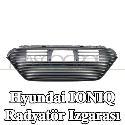 PRASCO Radyatör ızgarası, siyah — Hyundai Ioniq