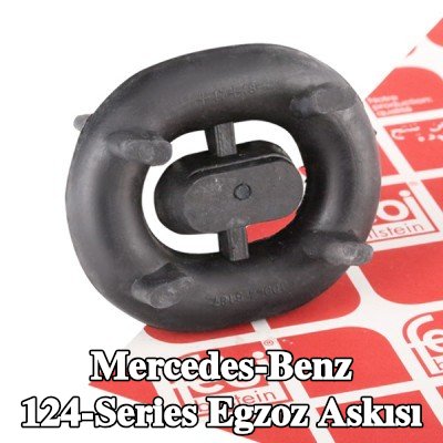 FEBI BILSTEIN Egzoz askısı — Mercedes-Benz 124-Series