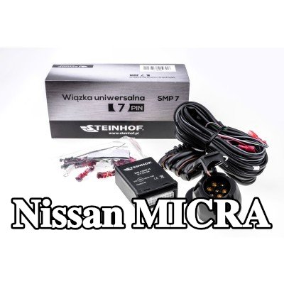 STEINHOF مجموعة كهربائية لقضيب السحب لا تتطلب تنشيطًا — Nissan Micra