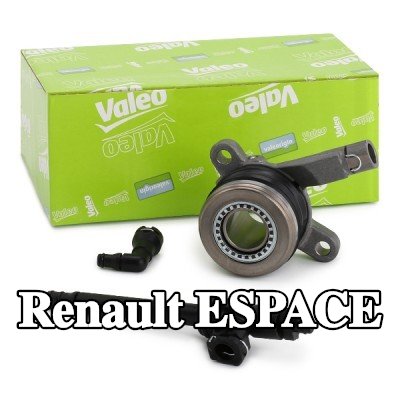 VALEO أسطوانة القابض التابعية المتحدة المركز مع أنبوب, مع أجزاء موصل — Renault Espace