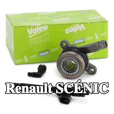 VALEO أسطوانة القابض التابعية المتحدة المركز مع أنبوب, مع أجزاء موصل — 2005 Renault Scénic