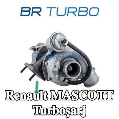 BR Turbo Turboşarj, Conta Seti Dahil — Renault Mascott