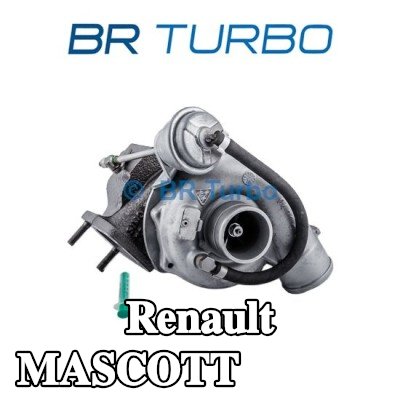 BR Turbo شاحن توربيني شامل مجموعة الحشوات — Renault Mascott