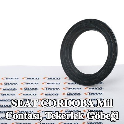 VAICO Mil contası, tekerlek göbeği Arka Aks her iki taraf, Q+, orijinal ekipman üreticisi kalitesi MADE IN GERMANY — SEAT Cordoba
